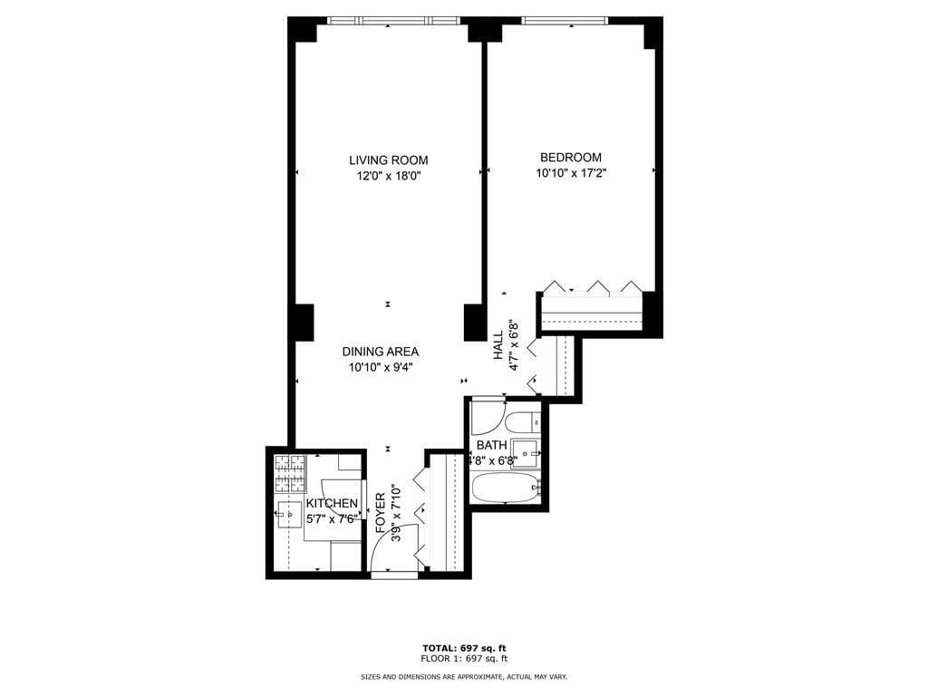 185 Hall Street 614, Brooklyn, New York, 11205 image 8