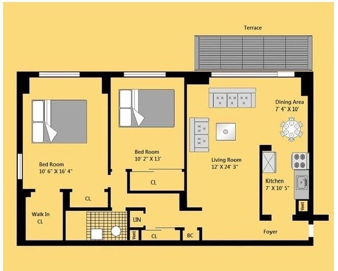 2915 West 5th Street 8G, Brooklyn, New York, 11224