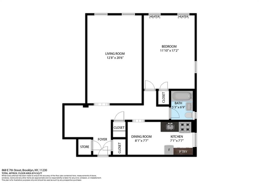 868 East 7th Street 3C, Brooklyn, New York, 11230 image 16