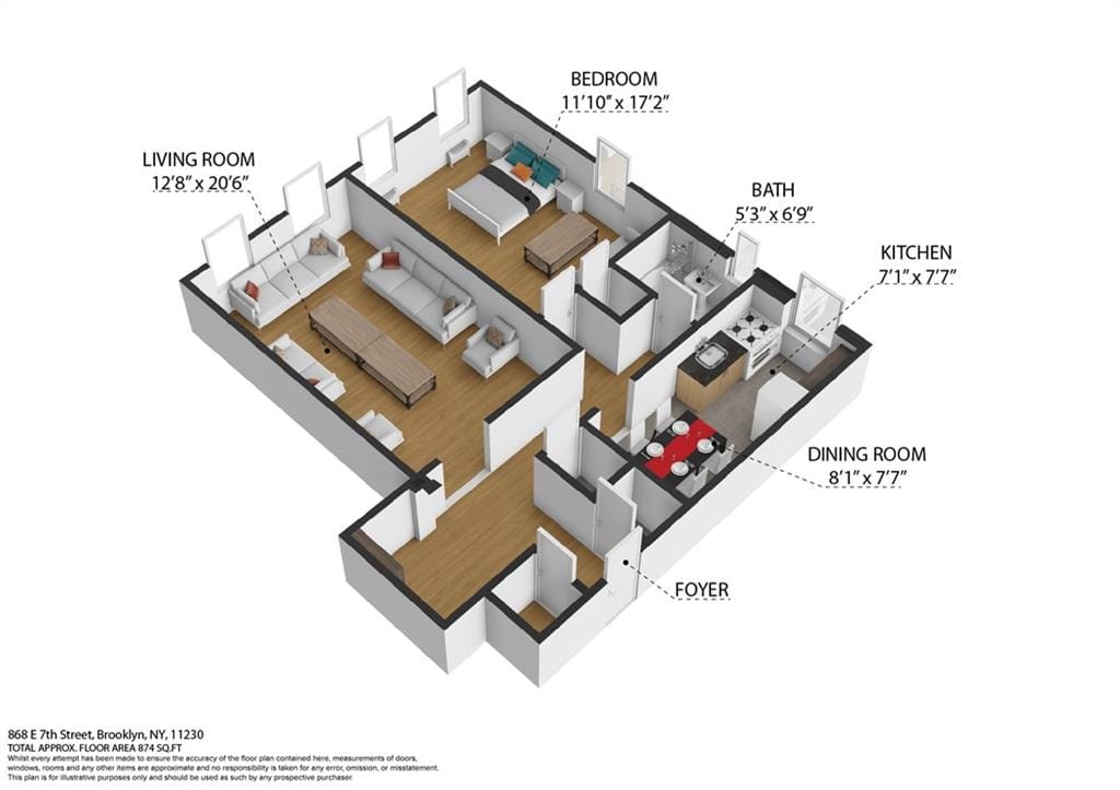 868 East 7th Street 3C, Brooklyn, New York, 11230 image 17