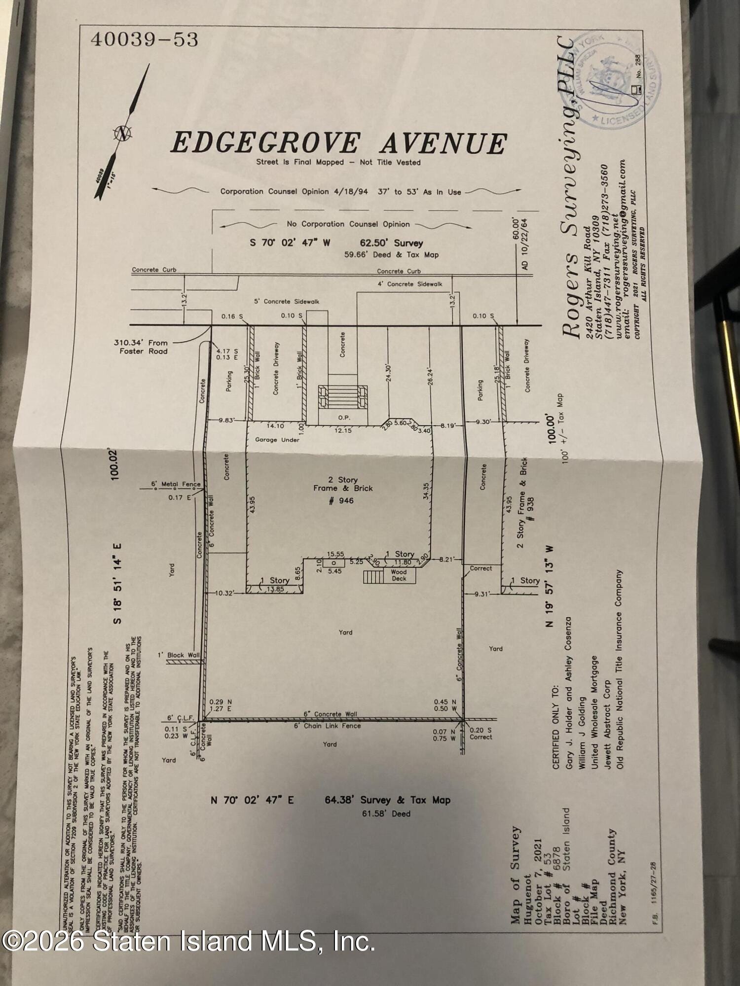 946 Edgegrove Avenue, Staten Island, NY, 10309 image 53