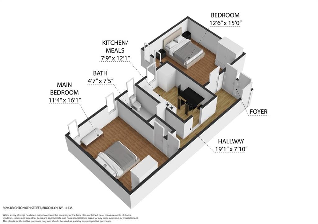 3096 Brighton 6th Street C4, Brooklyn, New York, 11235 image 8