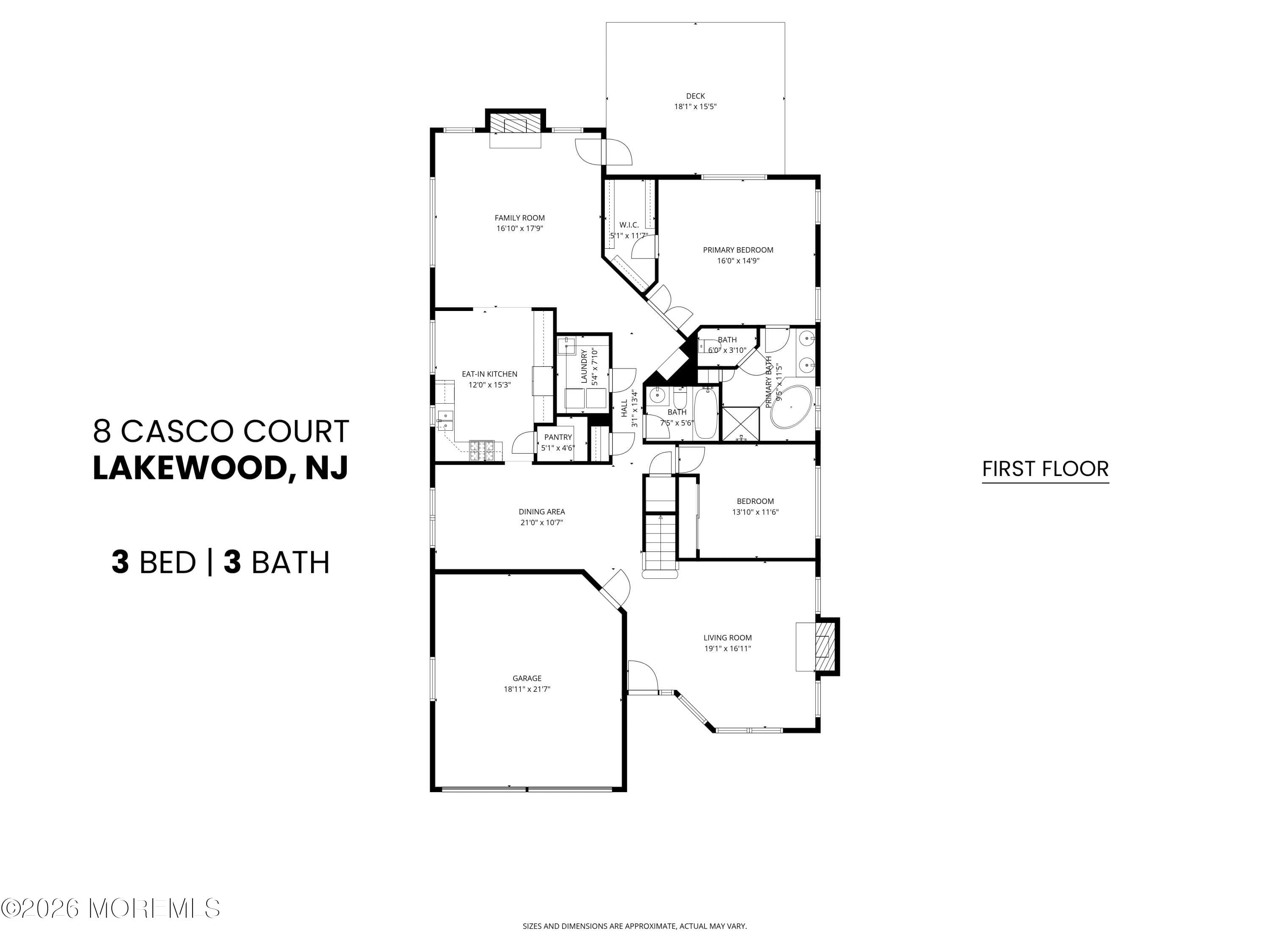 8 Casco Court, Lakewood, NJ, 08701 image 53