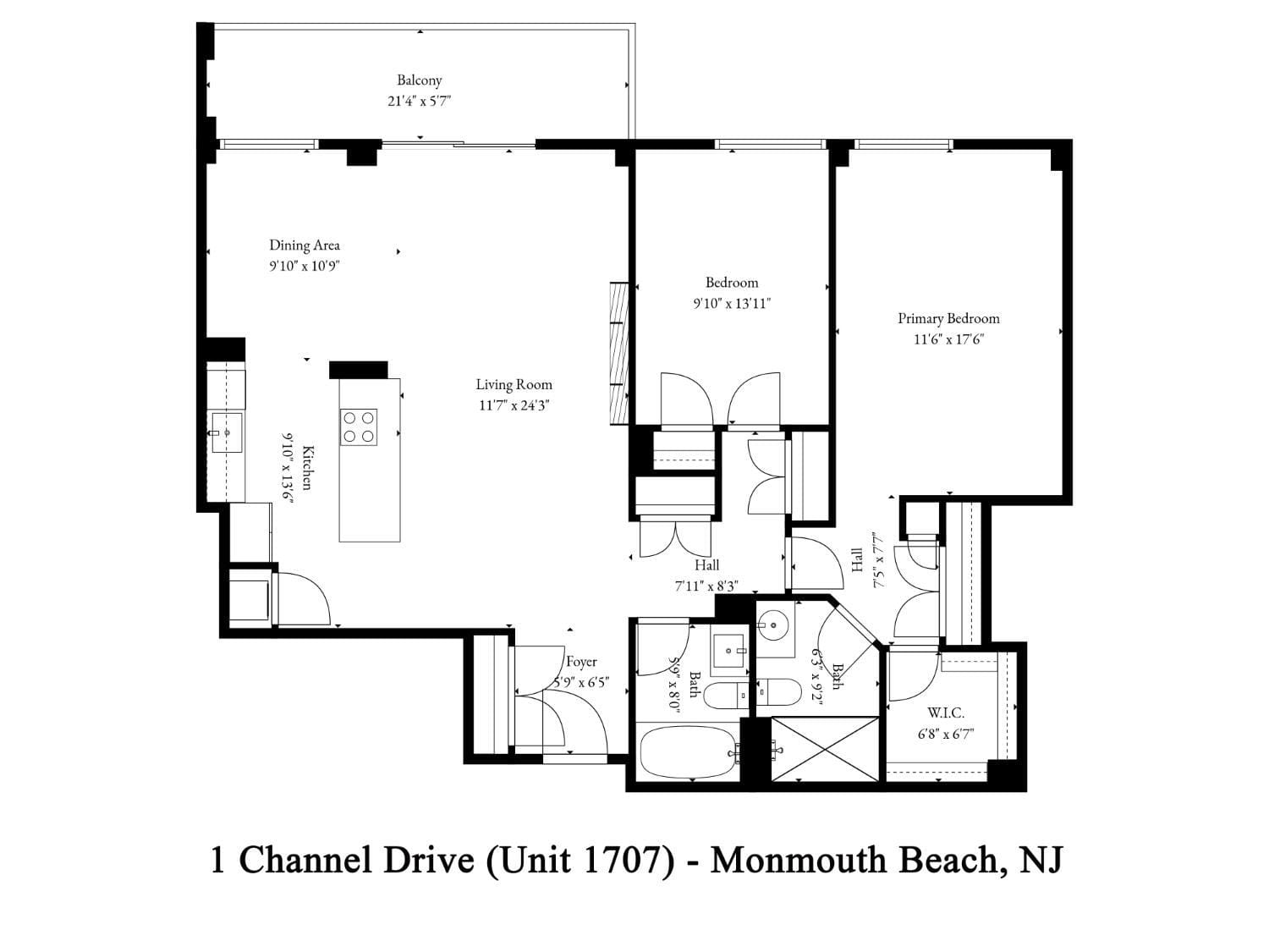 1 Channel Drive 1707, Monmouth Beach, NJ, 07750 image 39