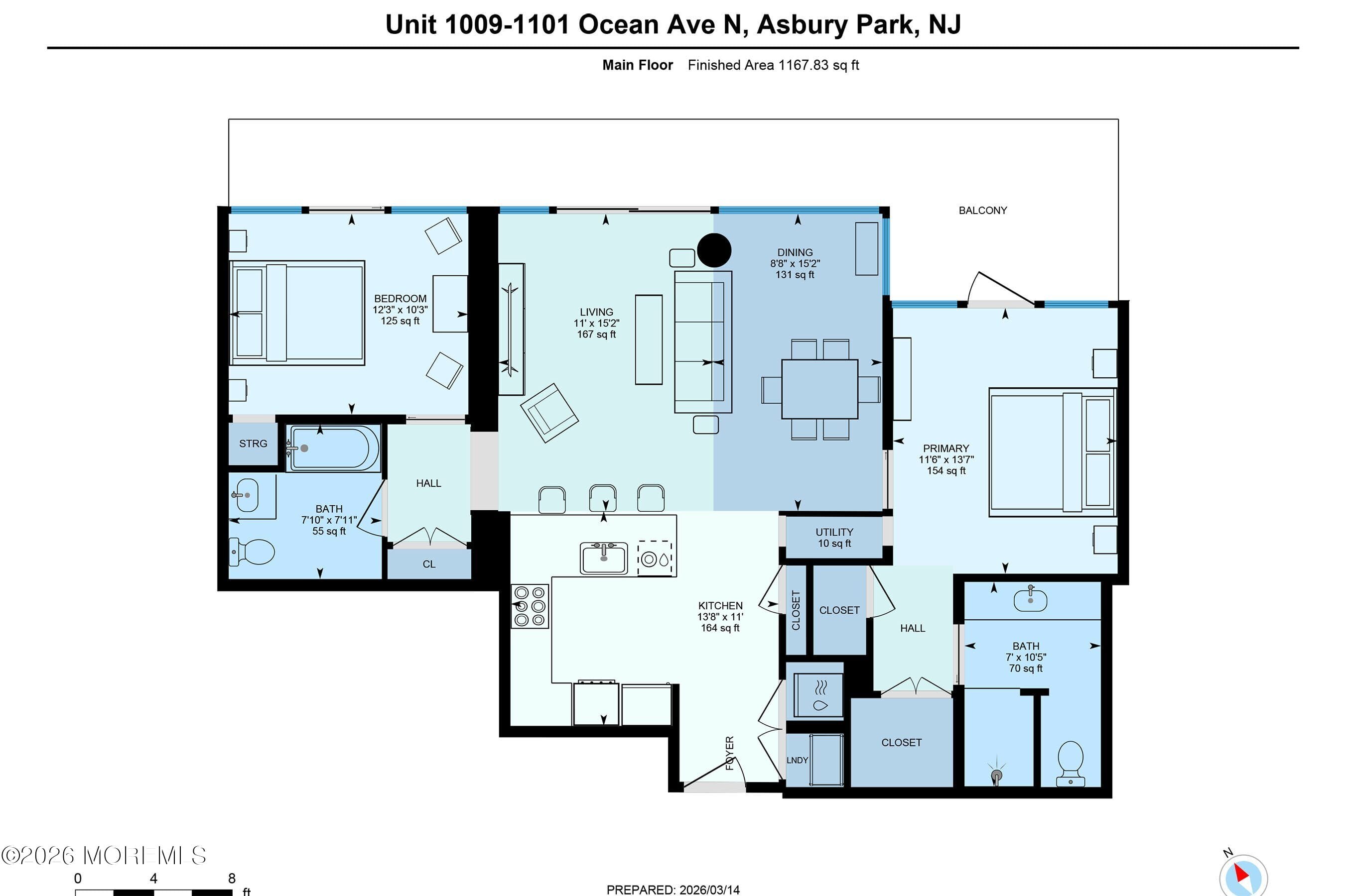 1101 Ocean Avenue 1009, Asbury Park, NJ, 07712 image 69