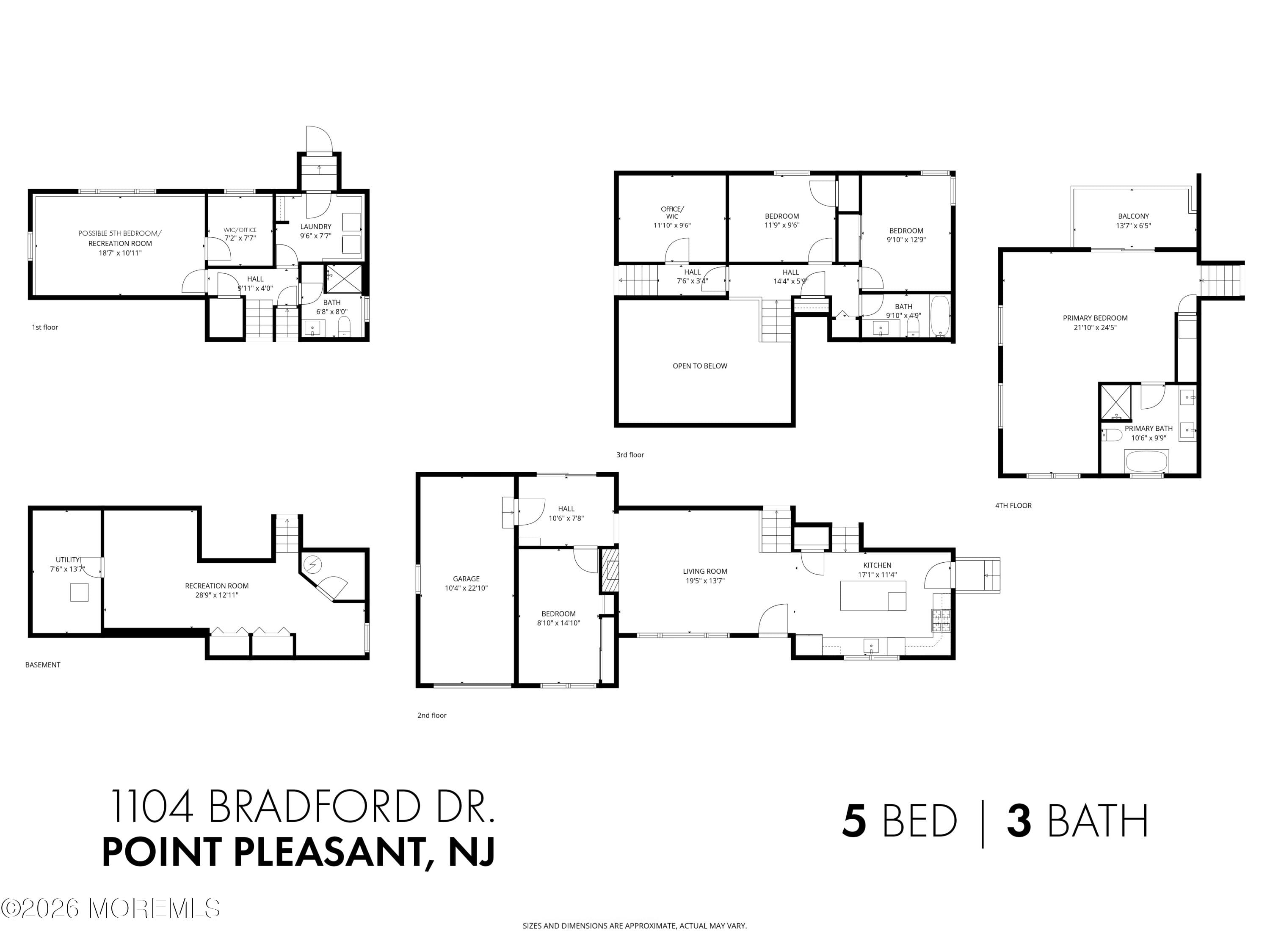 1104 Bradford Drive, Point Pleasant Beach, NJ, 08742 image 86